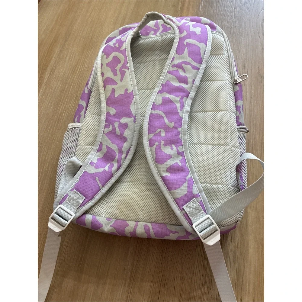 Nike Backpack Lavender Gray Camo Large